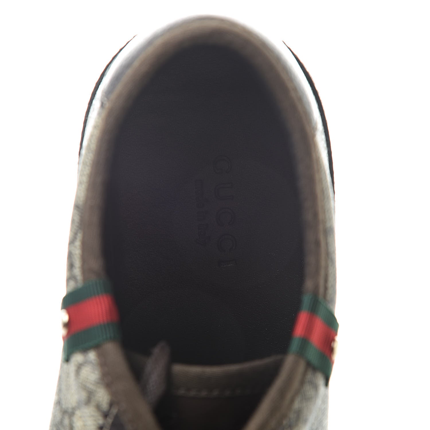 Gucci GG Supreme Monogram Low Top Sneakers 37 Brown 8 of 9
