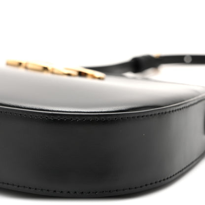 Celine Patent Calfskin Medium Tilly Triomphe Shoulder Bag Black 9 of 9