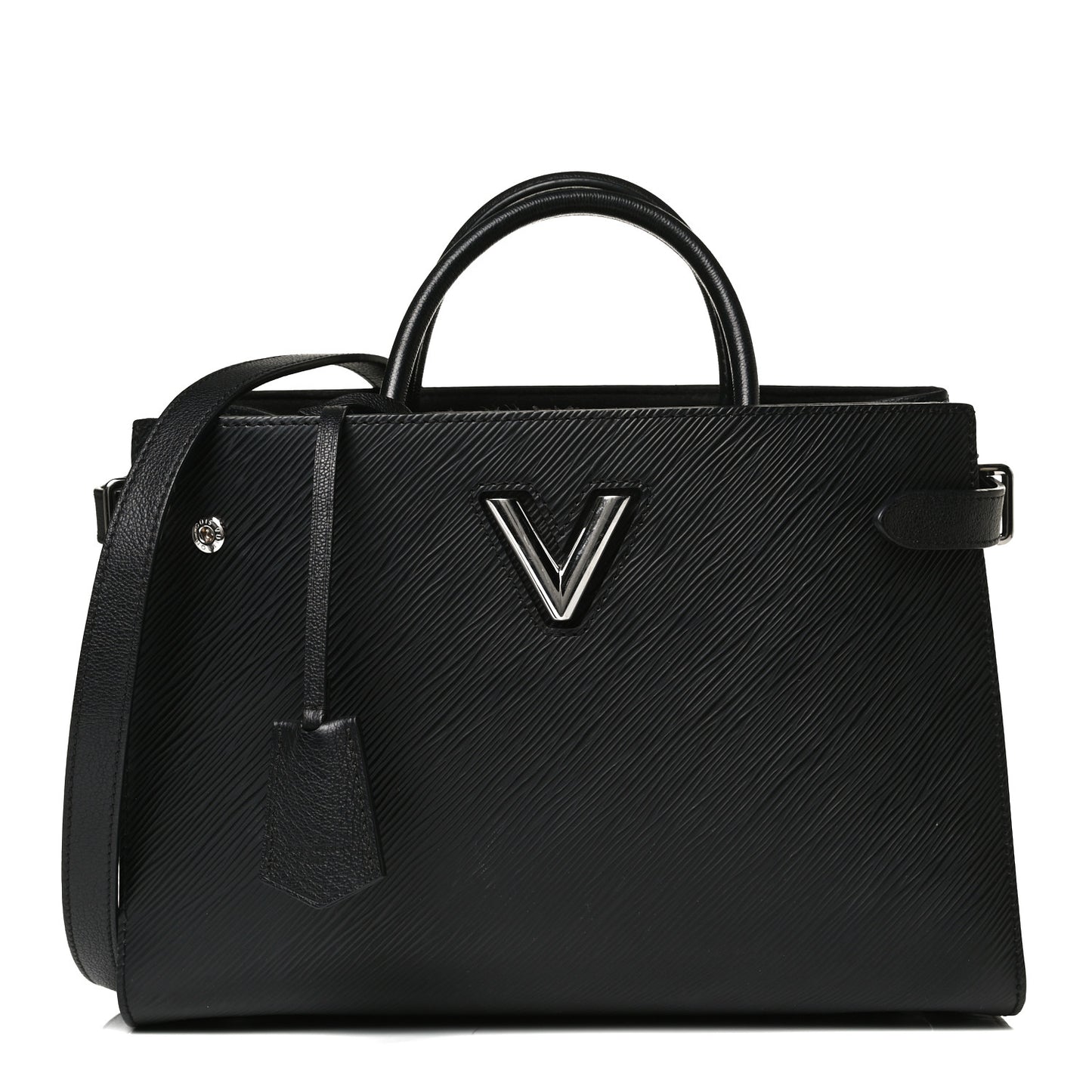 Epi Twist Tote Black