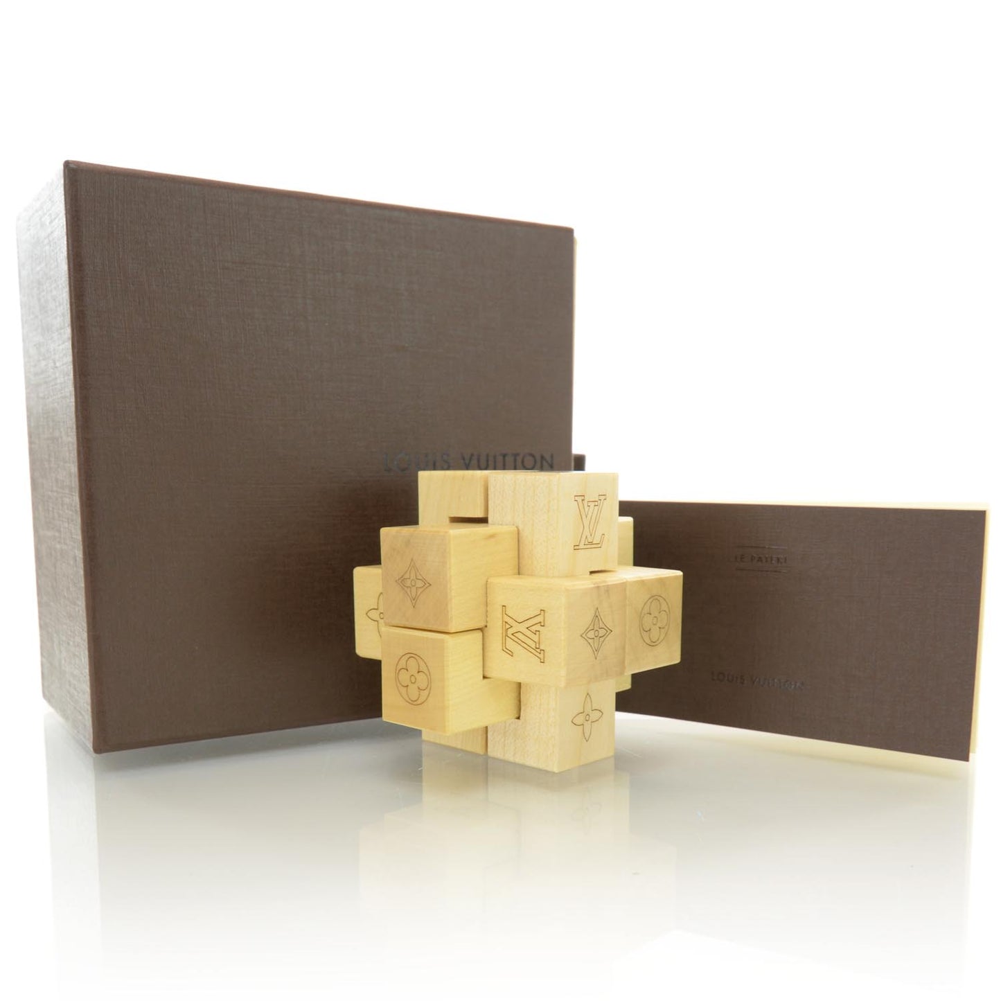 Le Pateki Wood Cube Puzzle