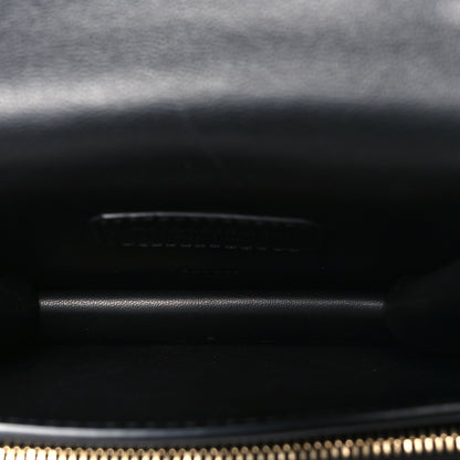 Alexander McQueen Calfskin Skull Mini Clutch Black 9 of 18