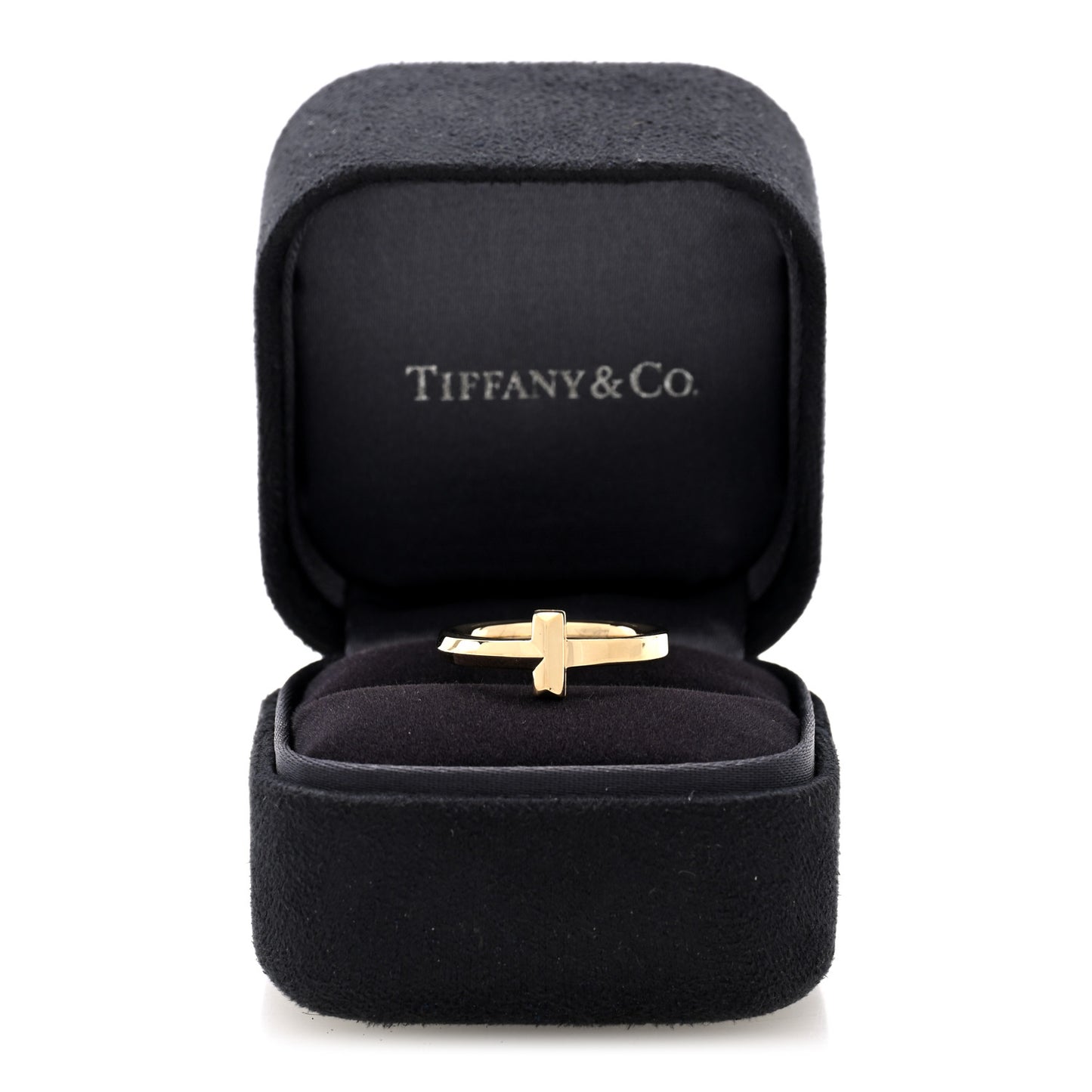 18K Yellow Gold T T1 Ring 52 6