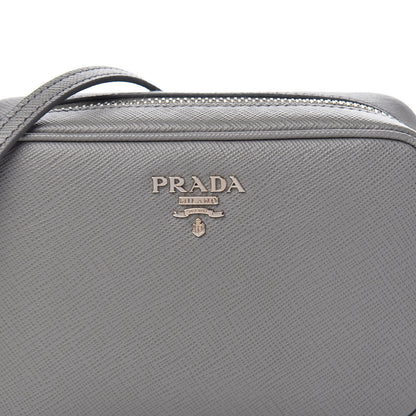 Prada Saffiano Mini Camera Crossbody Bag Marmo 9 of 11