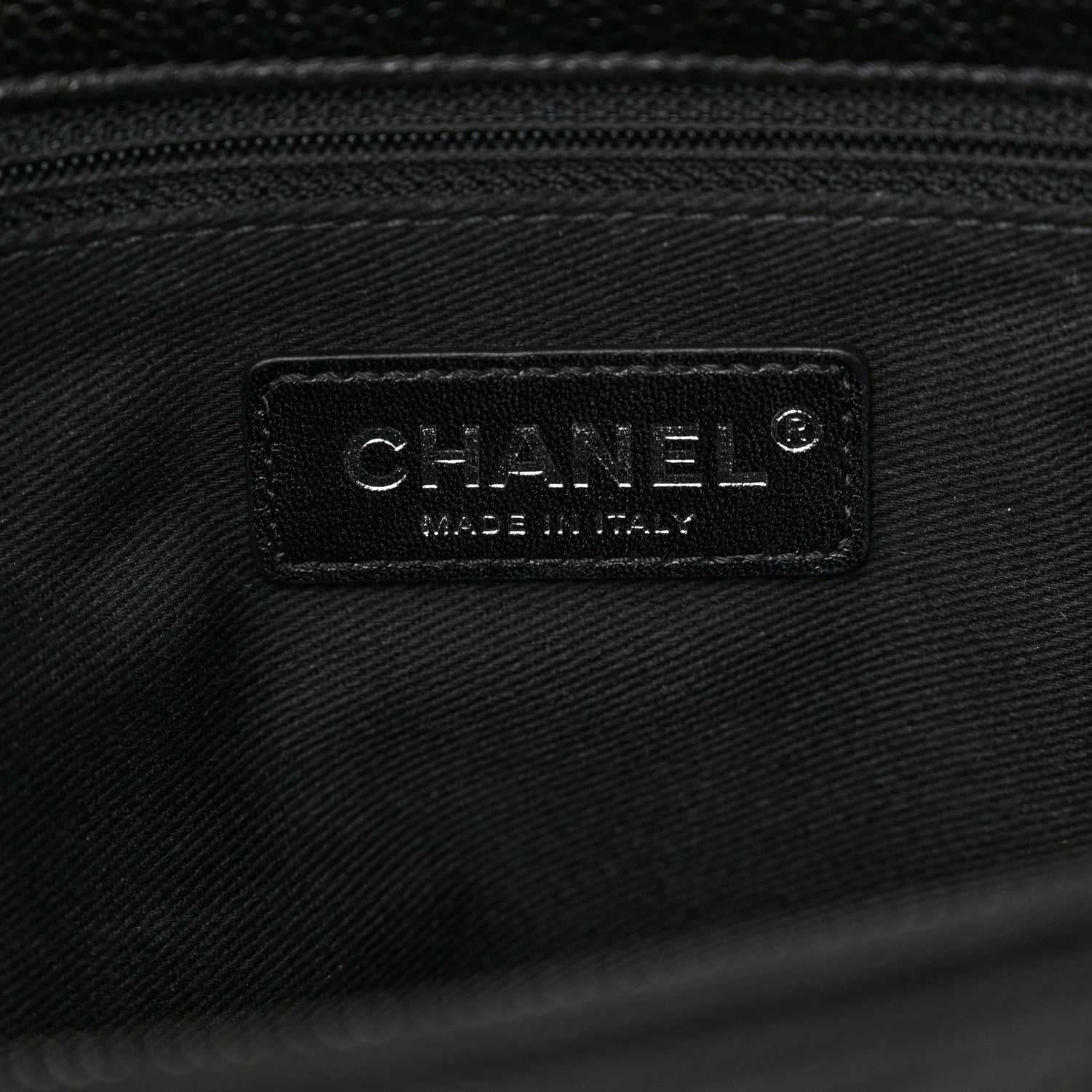 Chanel Shiny Caviar Quilted Medium Coco Handle Flap So Black 6 of 10
