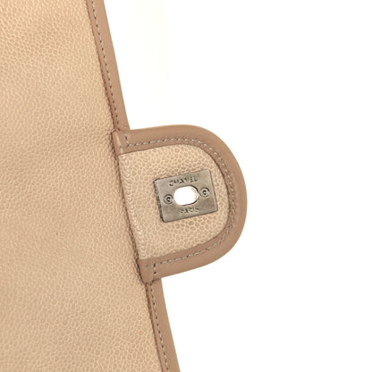 Chanel Caviar Quilted Large French Riviera Flap Beige 7 of 11