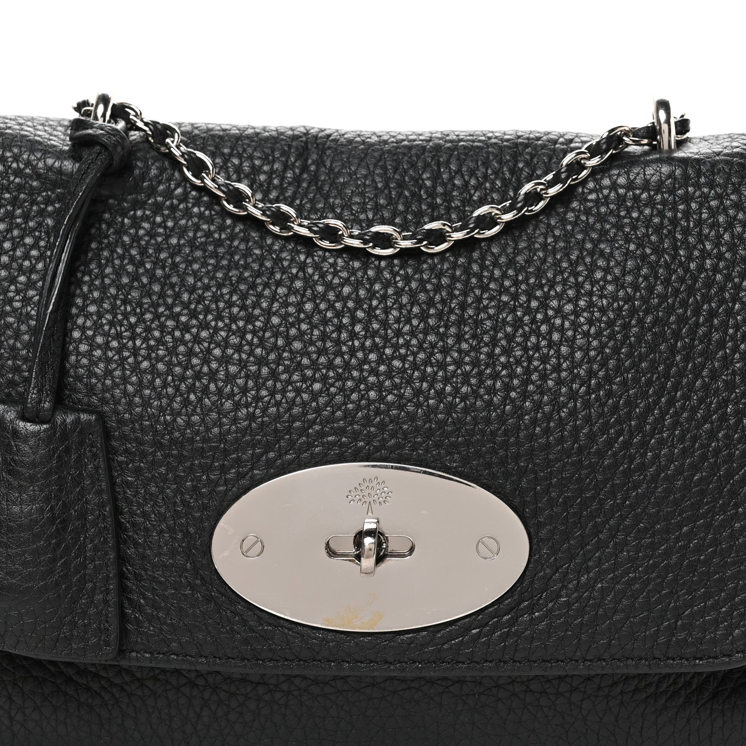 Mulberry Classic Grain Calfskin Mini Lily Black 9 of 11