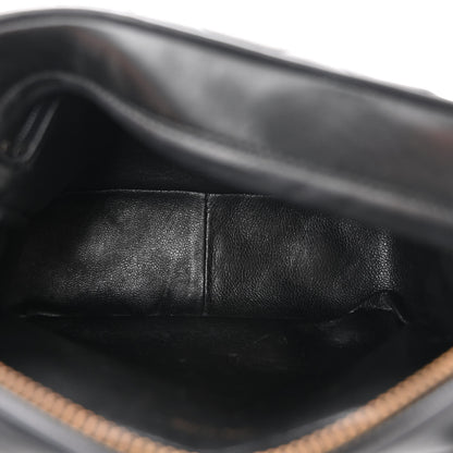 Chanel Lambskin Quilted Tassel Flap Camera Case Black 5 of 12