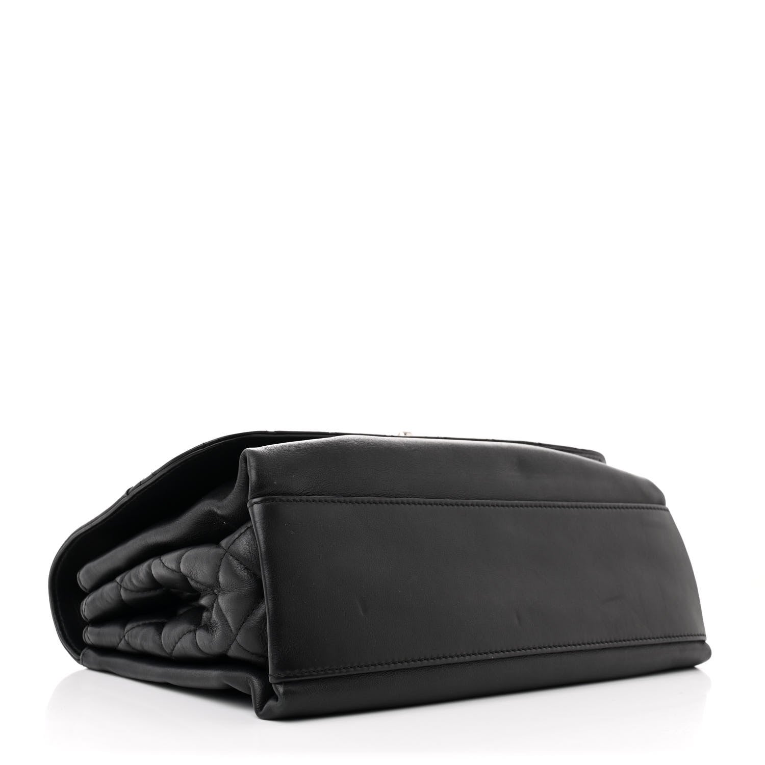 Chanel Calfskin Jumbo Tramezzo Flap Black 4 of 13