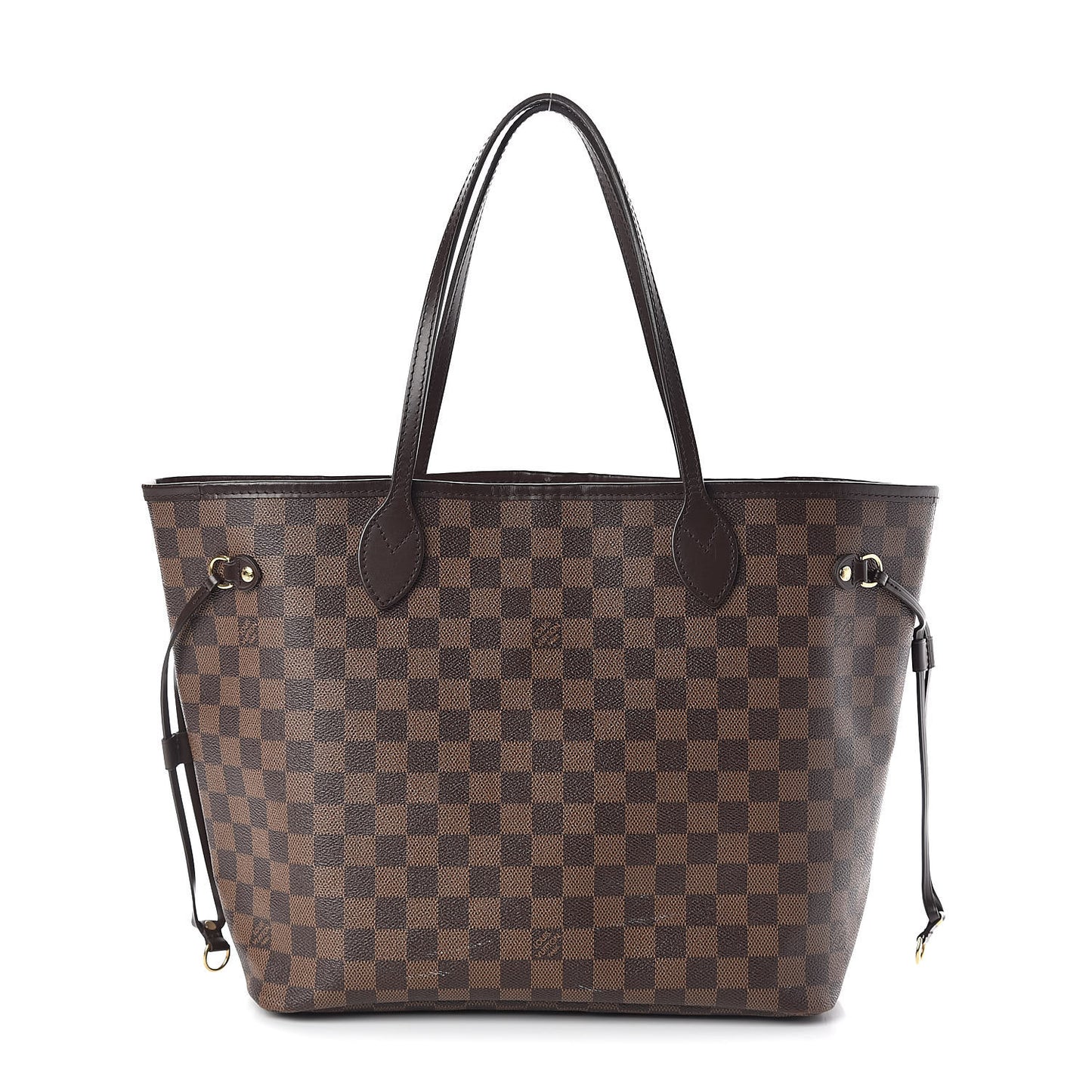 Damier Ebene Neo Neverfull MM Rose Ballerine