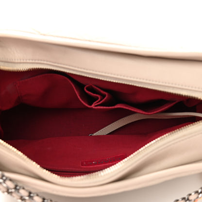 Chanel Aged Calfskin Quilted Medium Gabrielle Hobo Beige 5 of 10