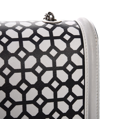 Alexander McQueen Calfskin Heroine Chain Satchel Ivory Black 14 of 16