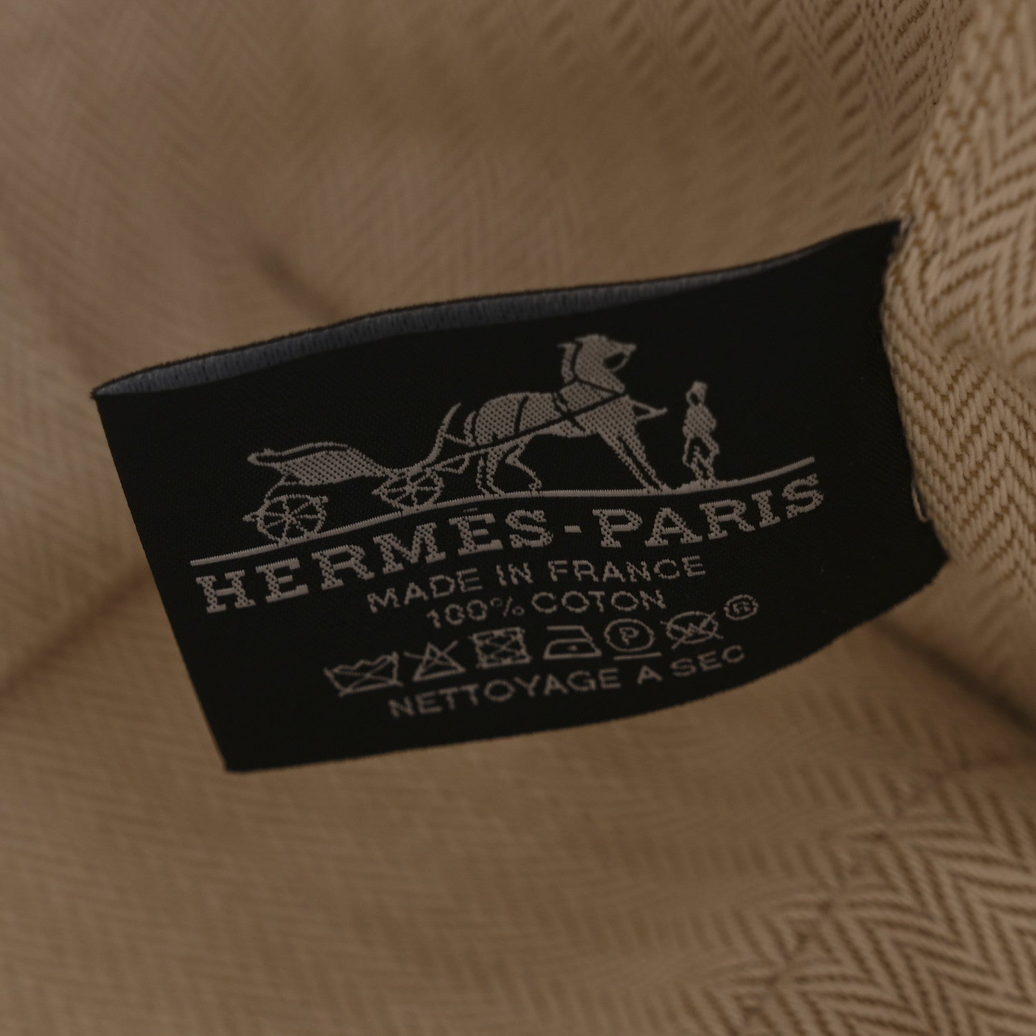 Hermes Canvas Large Bride-A-Brac Pouch Hibiscus 6 of 7