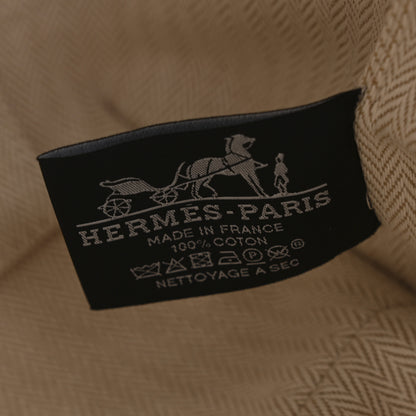 Hermes Canvas Large Bride-A-Brac Pouch Hibiscus 6 of 7