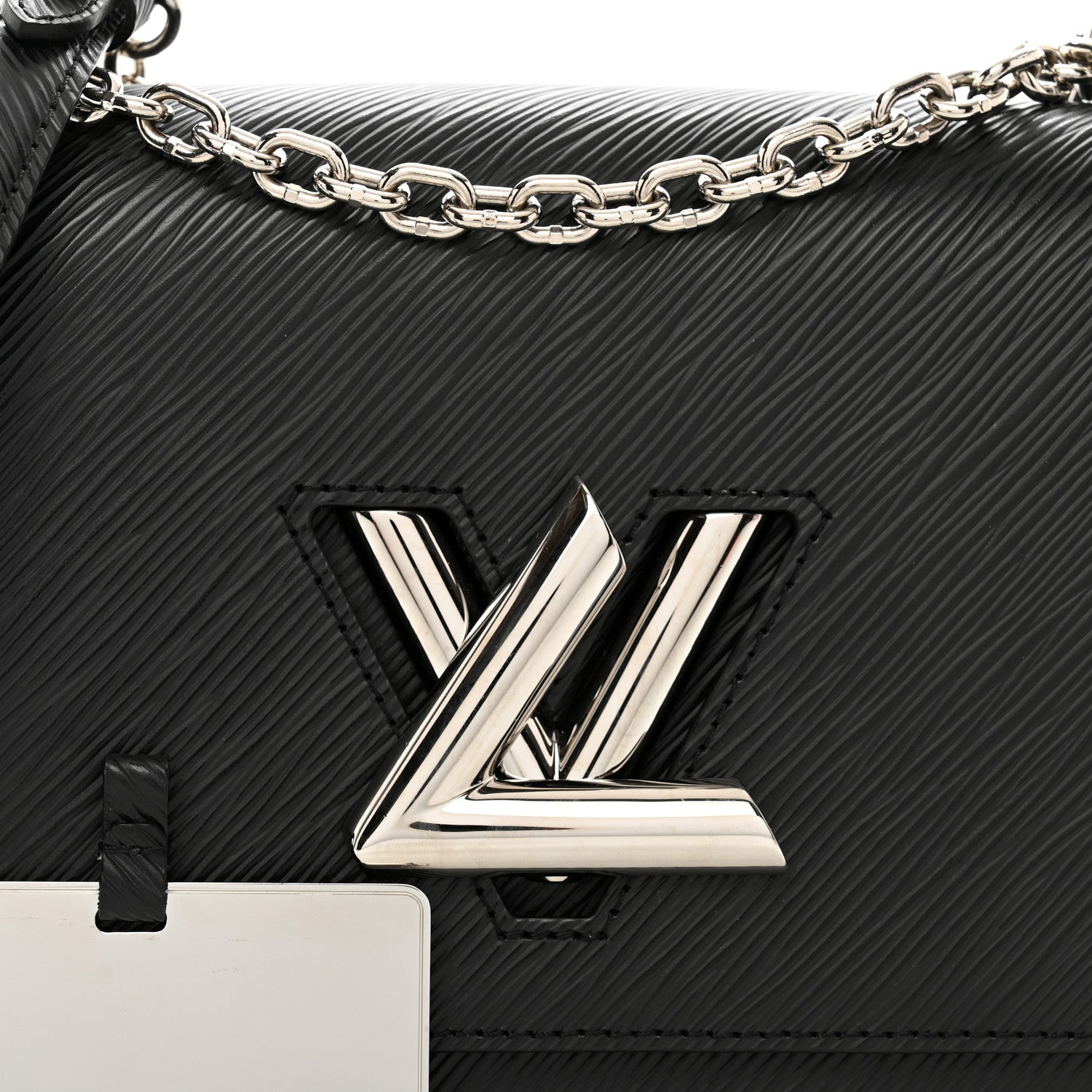 Louis Vuitton Epi Twist Shoulder Bag MM Black 5 of 9