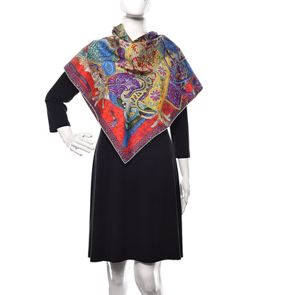 Hermes Silk Cavaliers du Caucase Scarf 90 2 of 6