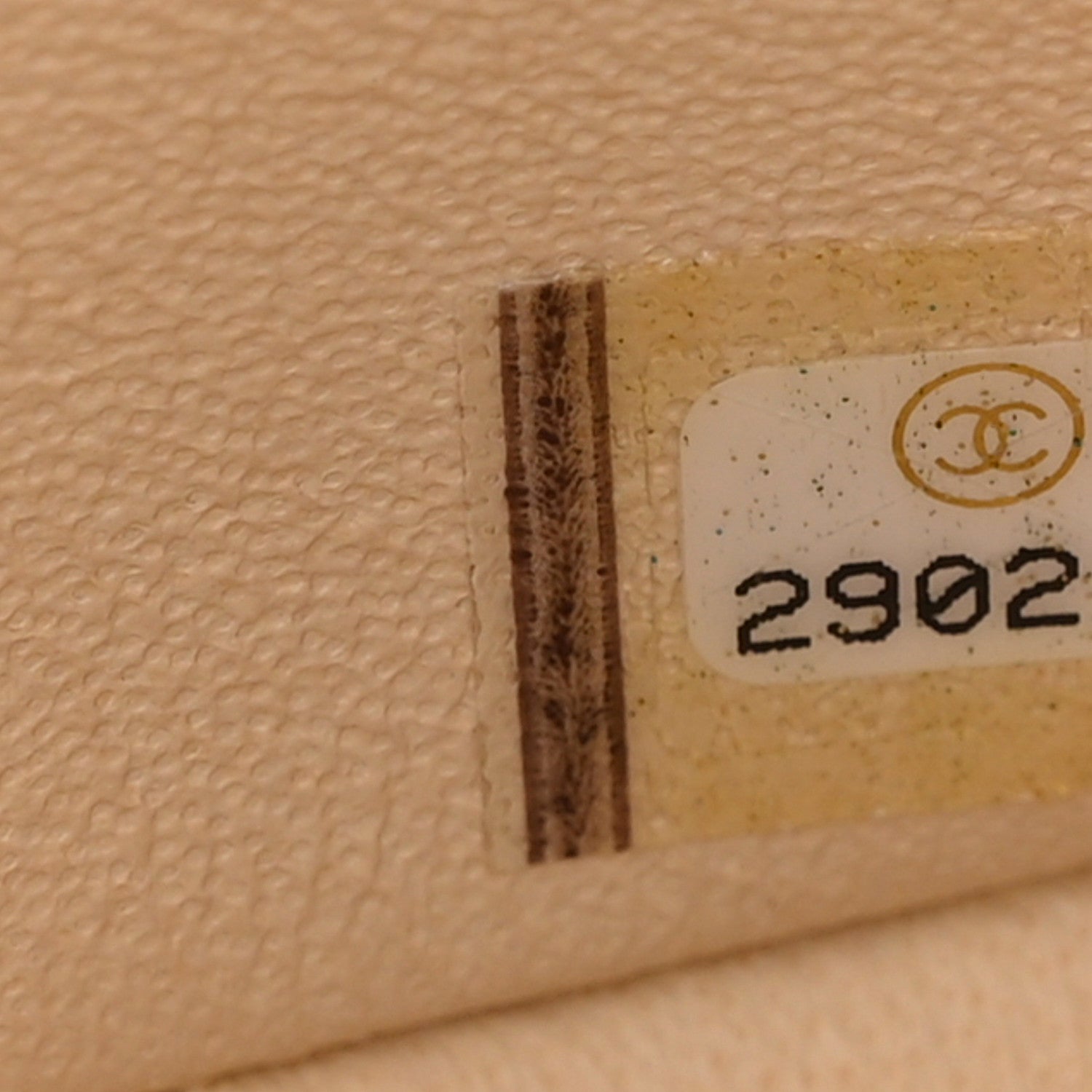 Chanel Caviar Quilted Jumbo Double Flap Light Beige 7 of 10