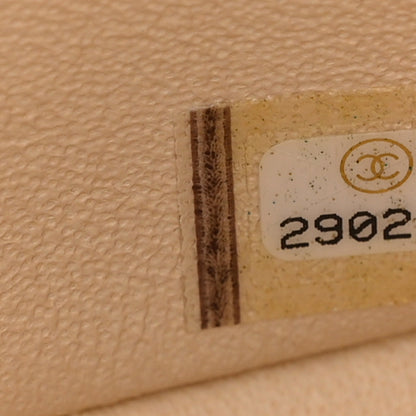 Chanel Caviar Quilted Jumbo Double Flap Light Beige 7 of 10