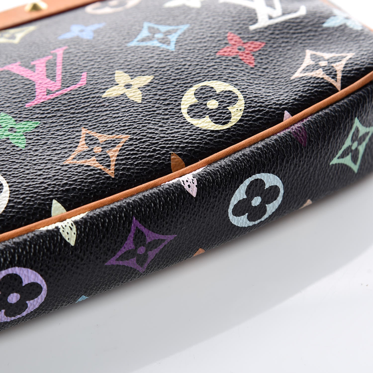 Louis Vuitton Monogram Multicolor Pochette Accessories Black 11 of 16
