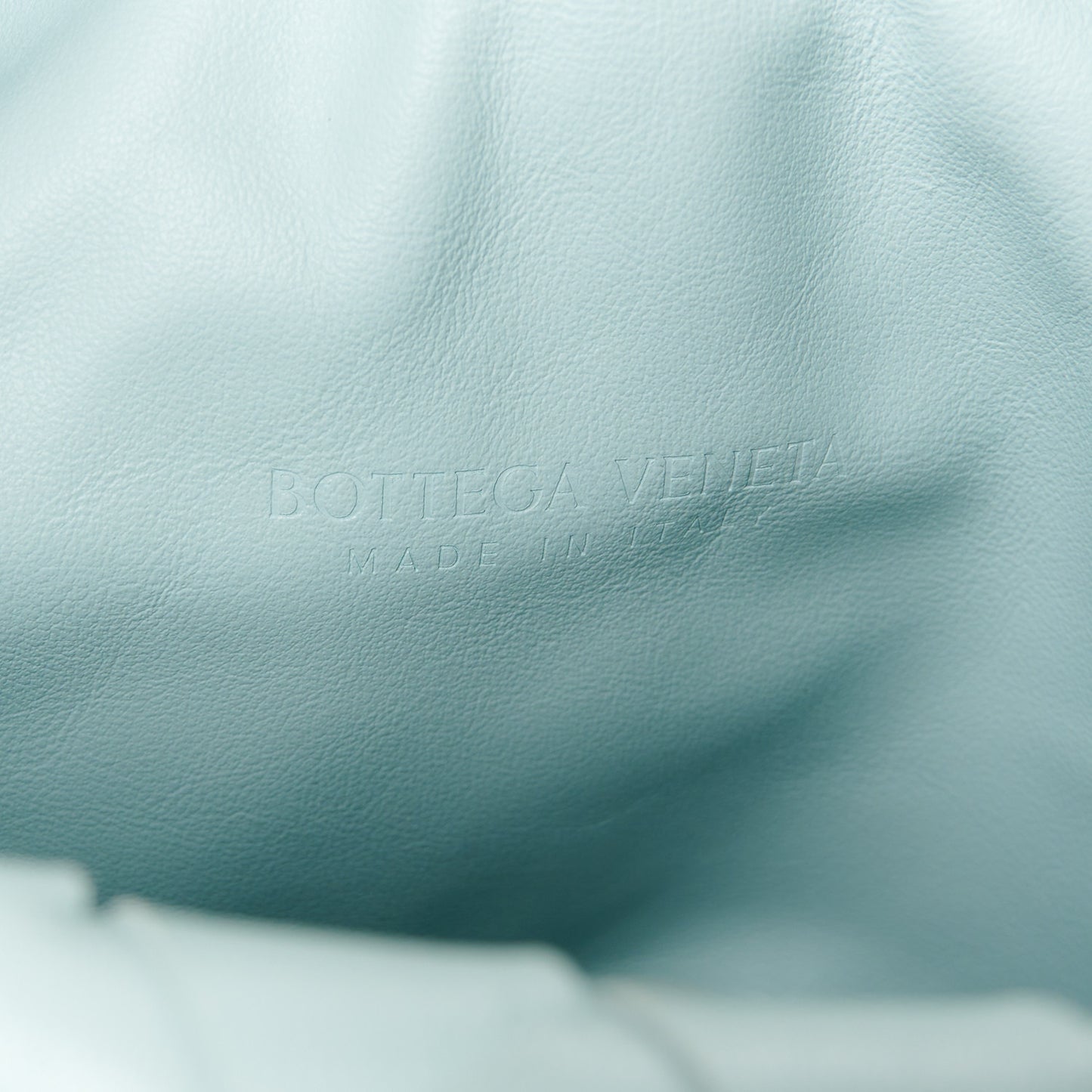 Nappa Intrecciato Teen Jodie Hobo Teal Washed