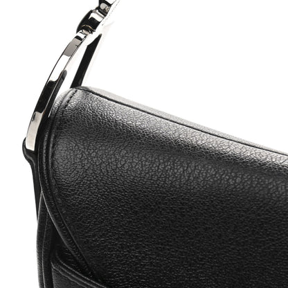 Christian Dior Calfskin Saddle Bag Black 15 of 19