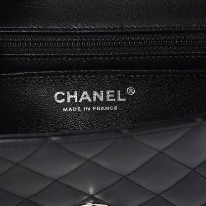 Chanel Lambskin Quilted Mini Rectangular Flap Black 6 of 8