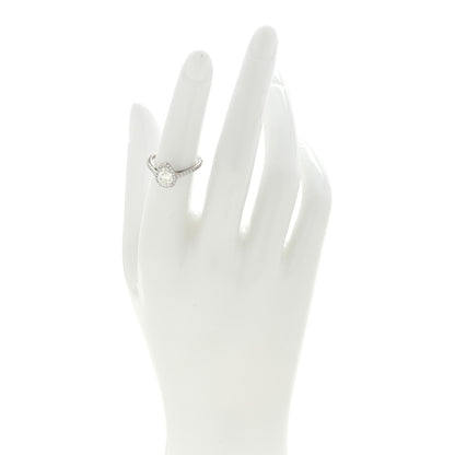 Tiffany Platinum Diamond .90ct Soleste Pear Cut Engagement Ring 51 5.75 2 of 5