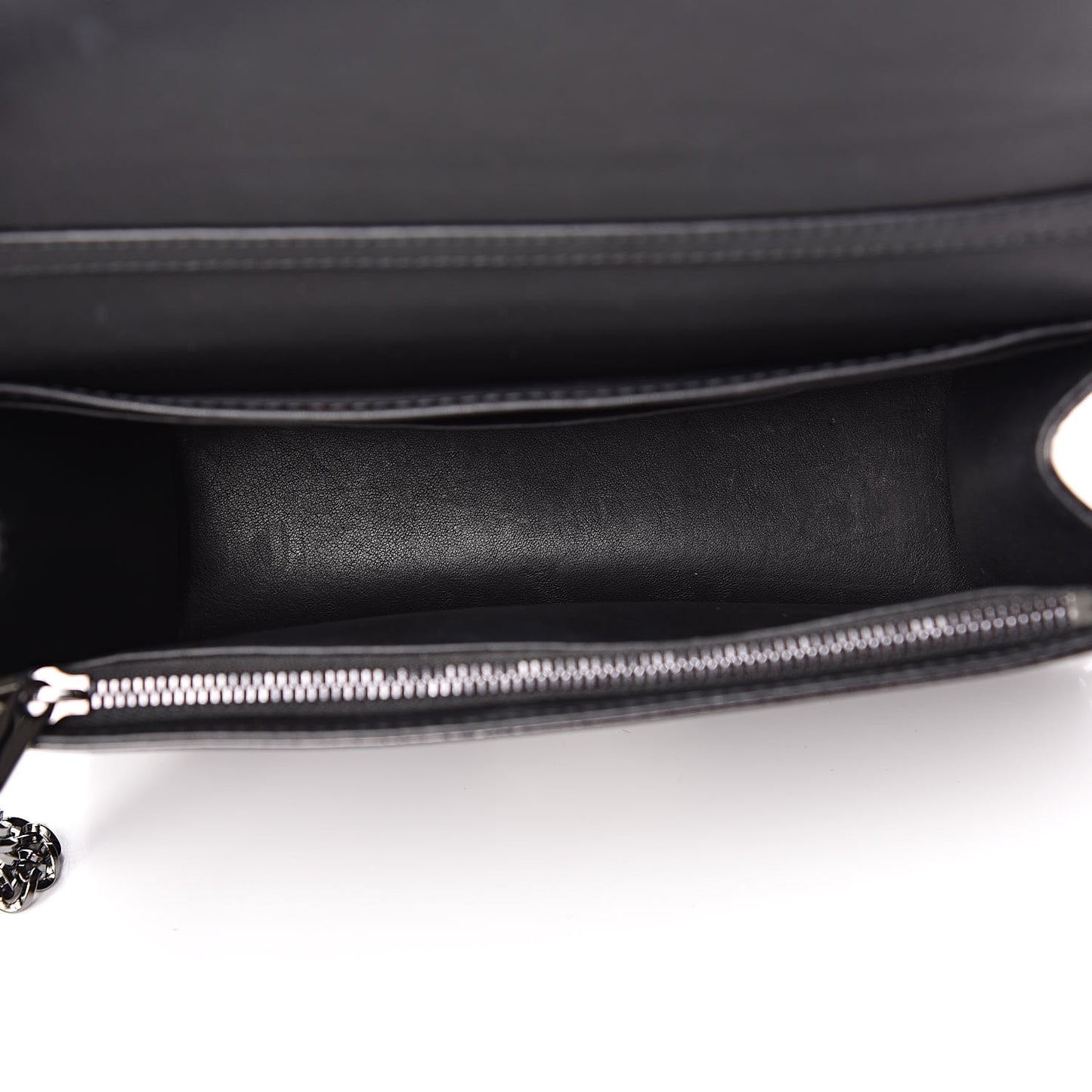 Patent Shoulder Bag Black
