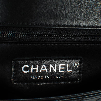 Chanel Lambskin Small CC Crossing Flap Black 7 of 8