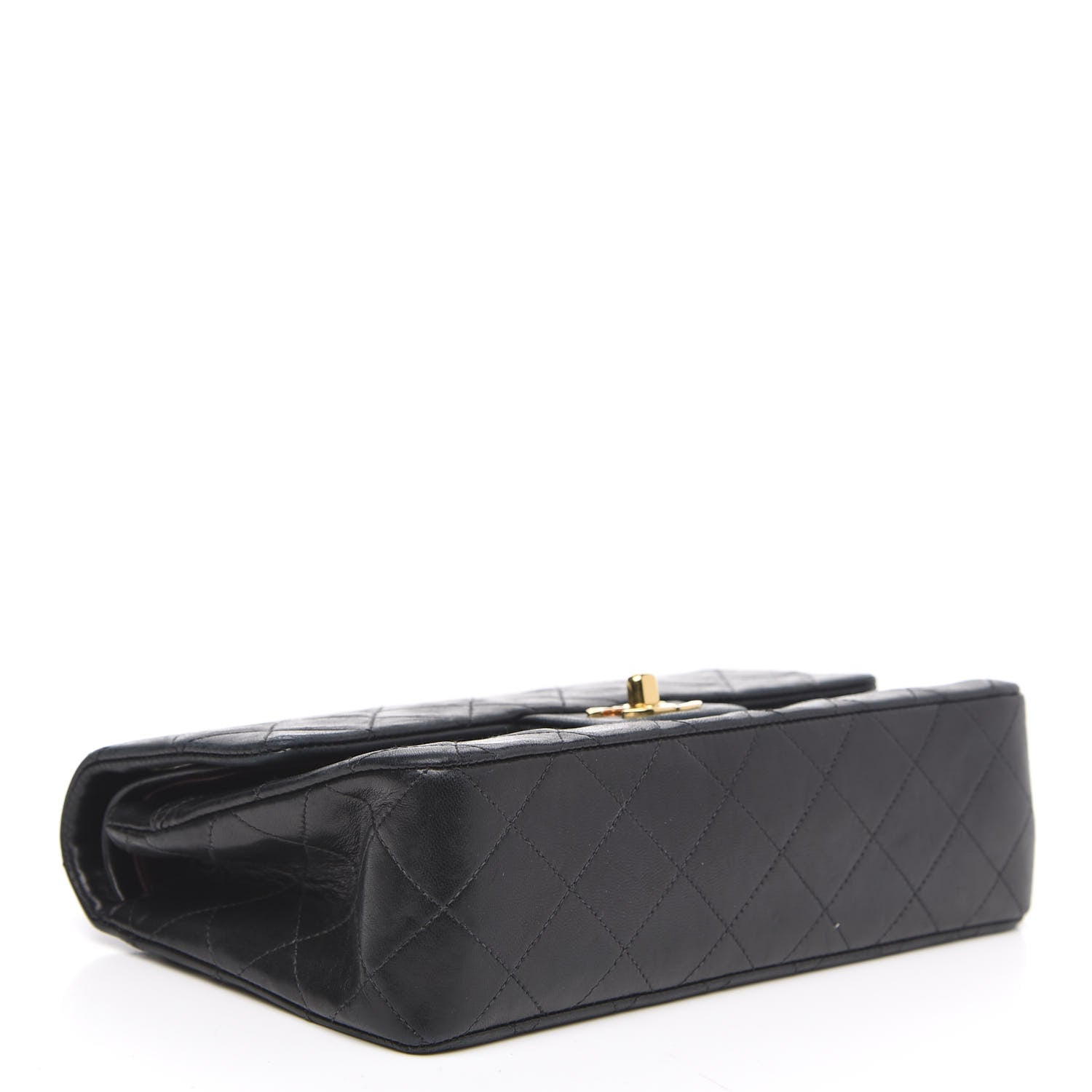 Chanel Lambskin Quilted Small Double Flap Black 4 of 16
