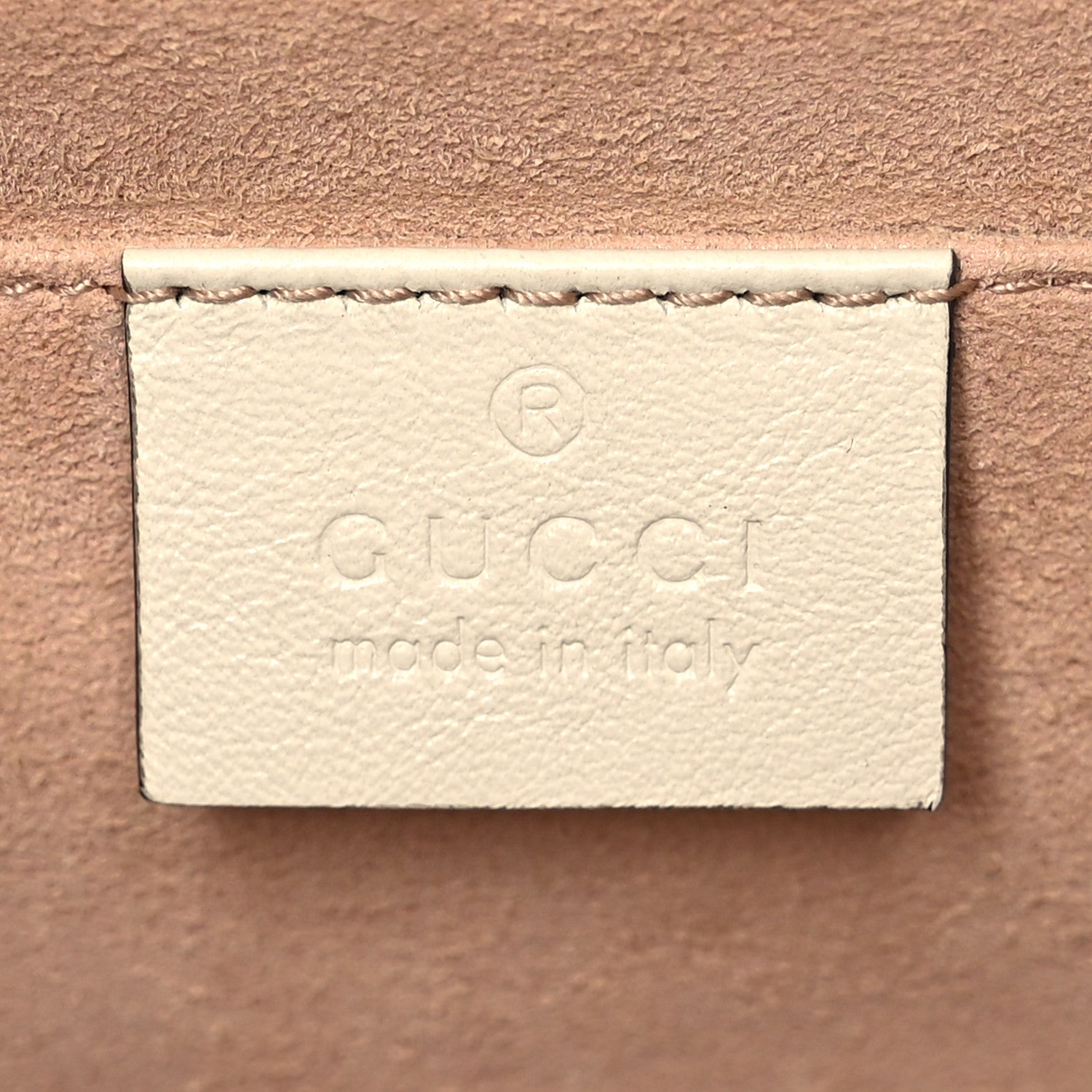 Gucci Textured Calfskin Web Small Rajah Slim Flap Shoulder Bag Mystic White 6 of 13