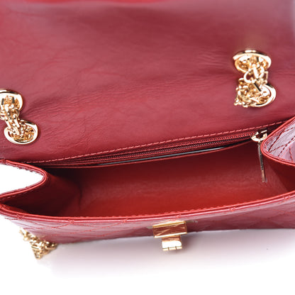 Chanel Aged Calfskin Quilted 2.55 Reissue Mini Flap Red 7 of 10