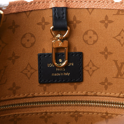 Louis Vuitton Monogram Giant Crafty Onthego GM Crème Caramel 9 of 11