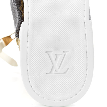 Louis Vuitton Patent Monogram Stellar Sneaker Boots 36 Gold 6 of 8