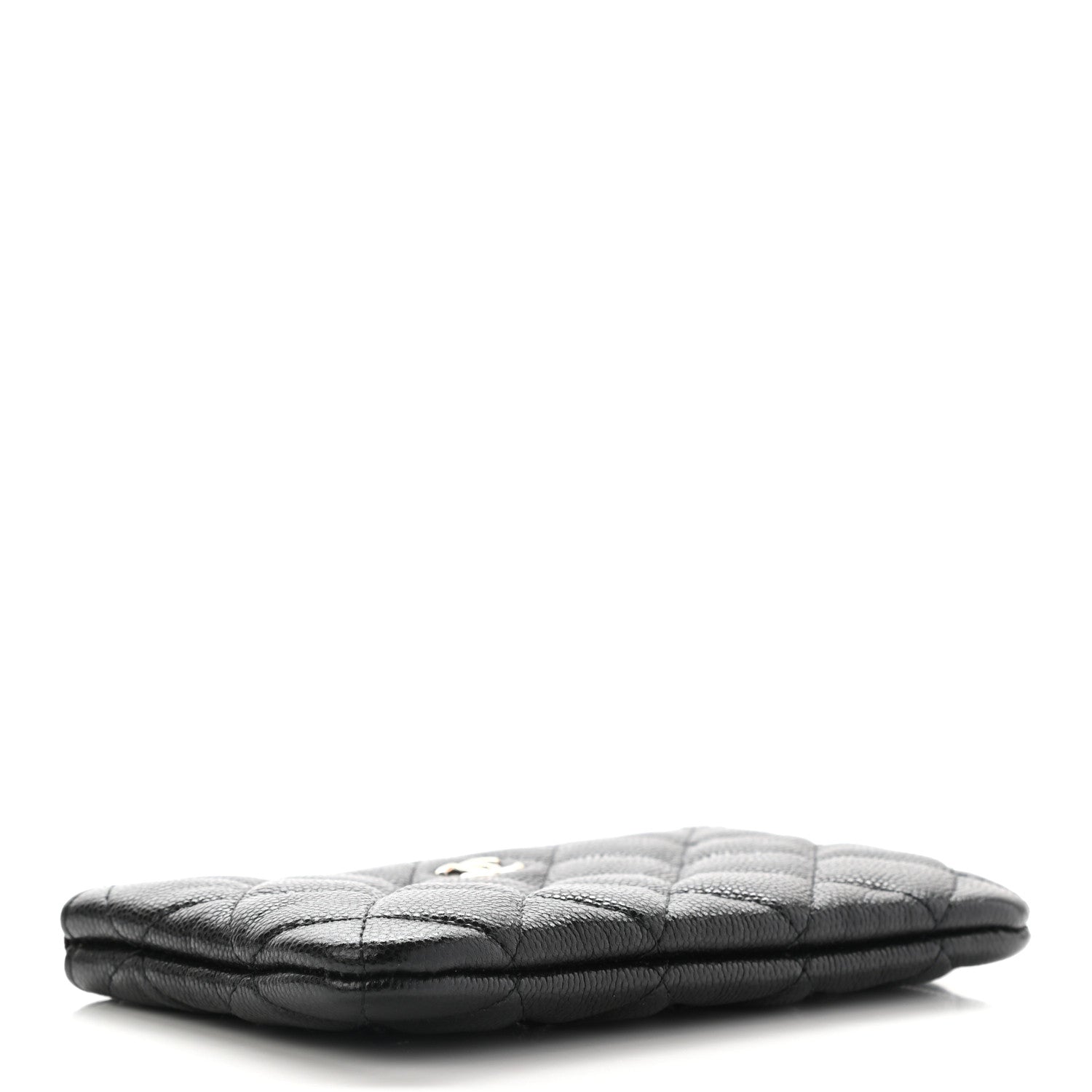 Chanel Caviar Quilted Small Cosmetic Case Black 4 of 8