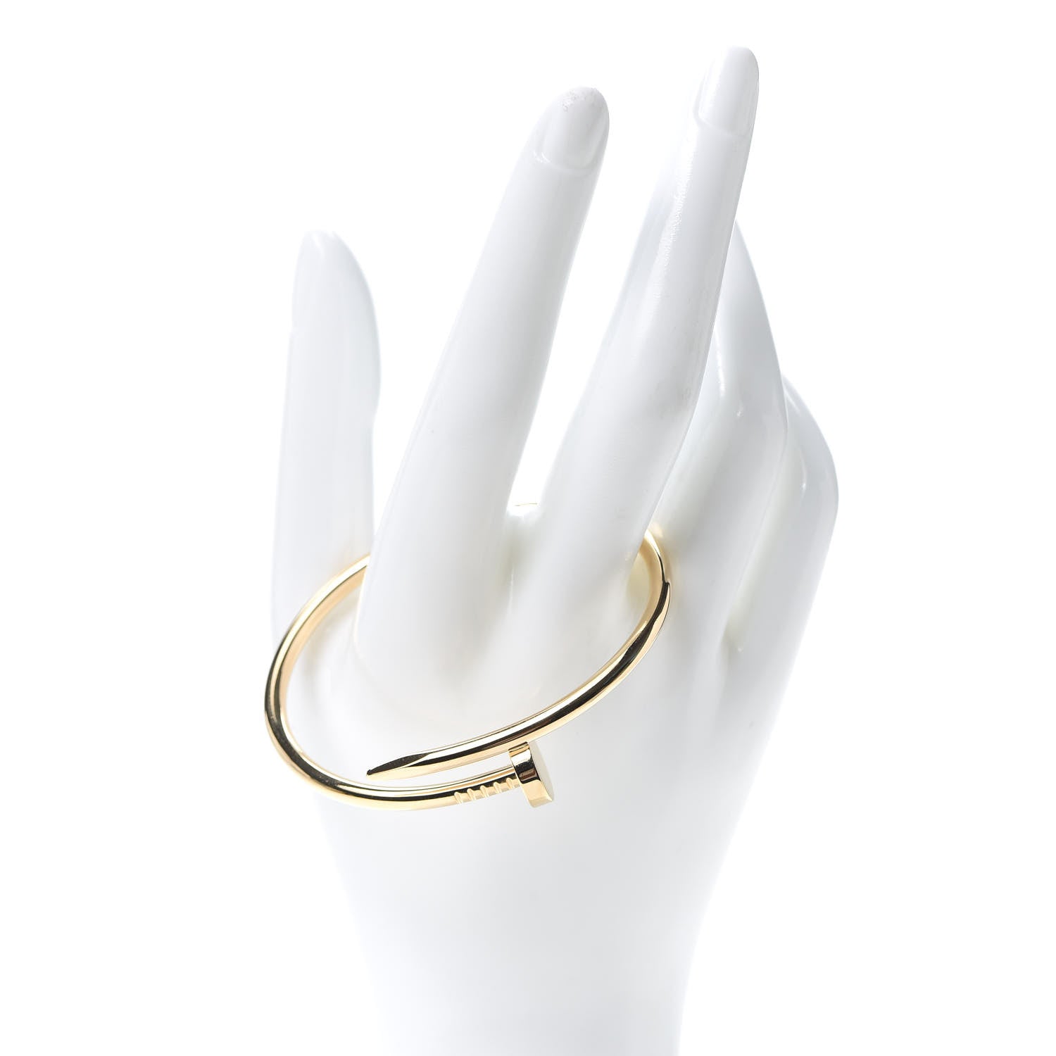 Cartier 18K Yellow Gold Juste Un Clou Bracelet 17 2 of 6