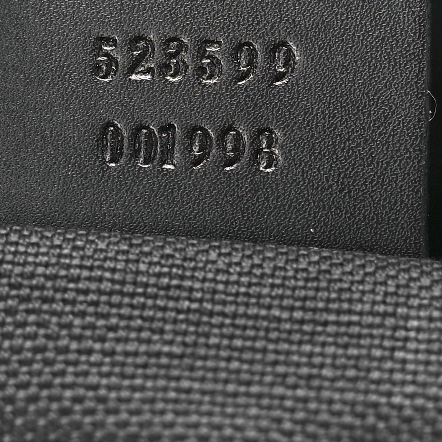 Gucci GG Supreme Monogram Web Small Flat Messenger Bag Black Grey 7 of 12