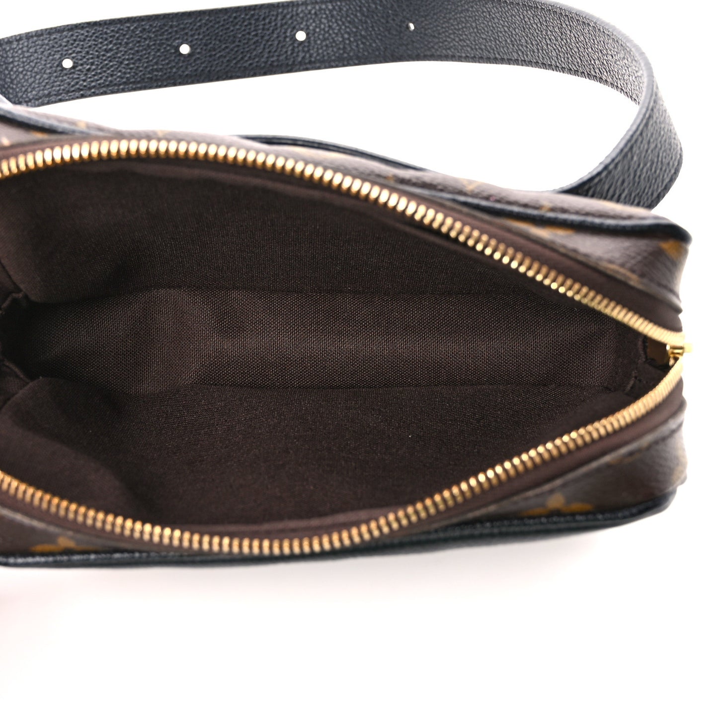 Monogram Uniformes Belt Bag Black