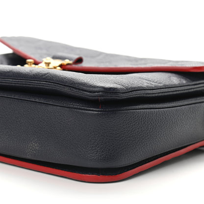 Louis Vuitton Empreinte Pochette Metis Marine Rouge 9 of 9
