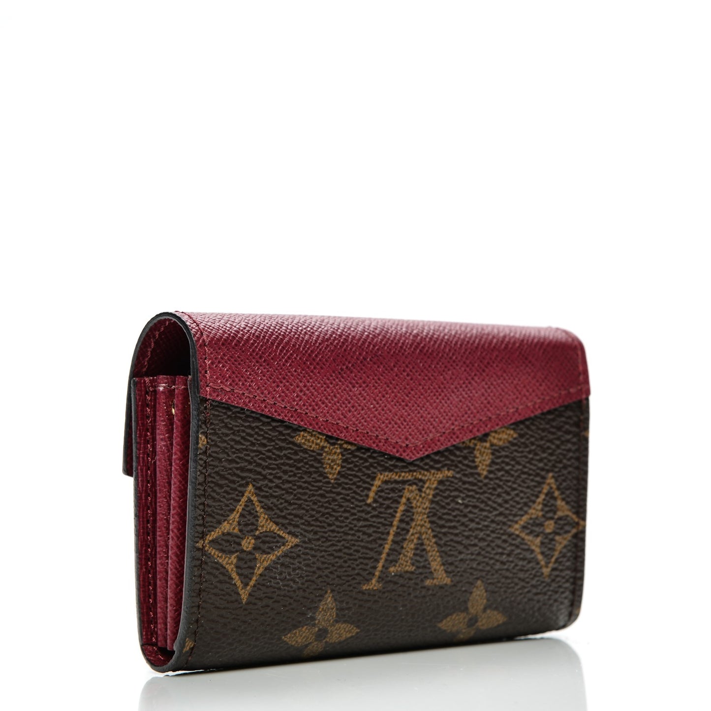 Monogram Sarah Multicartes Fuchsia