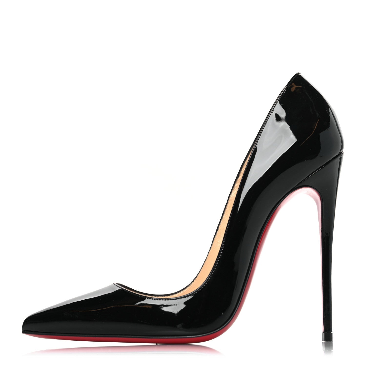 Christian Louboutin Patent So Kate 120 Pumps 38.5 Black 1 of 10