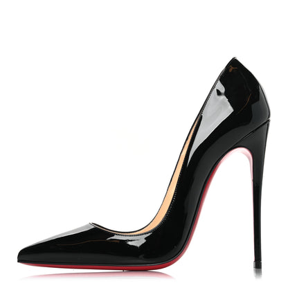 Christian Louboutin Patent So Kate 120 Pumps 38.5 Black 1 of 10