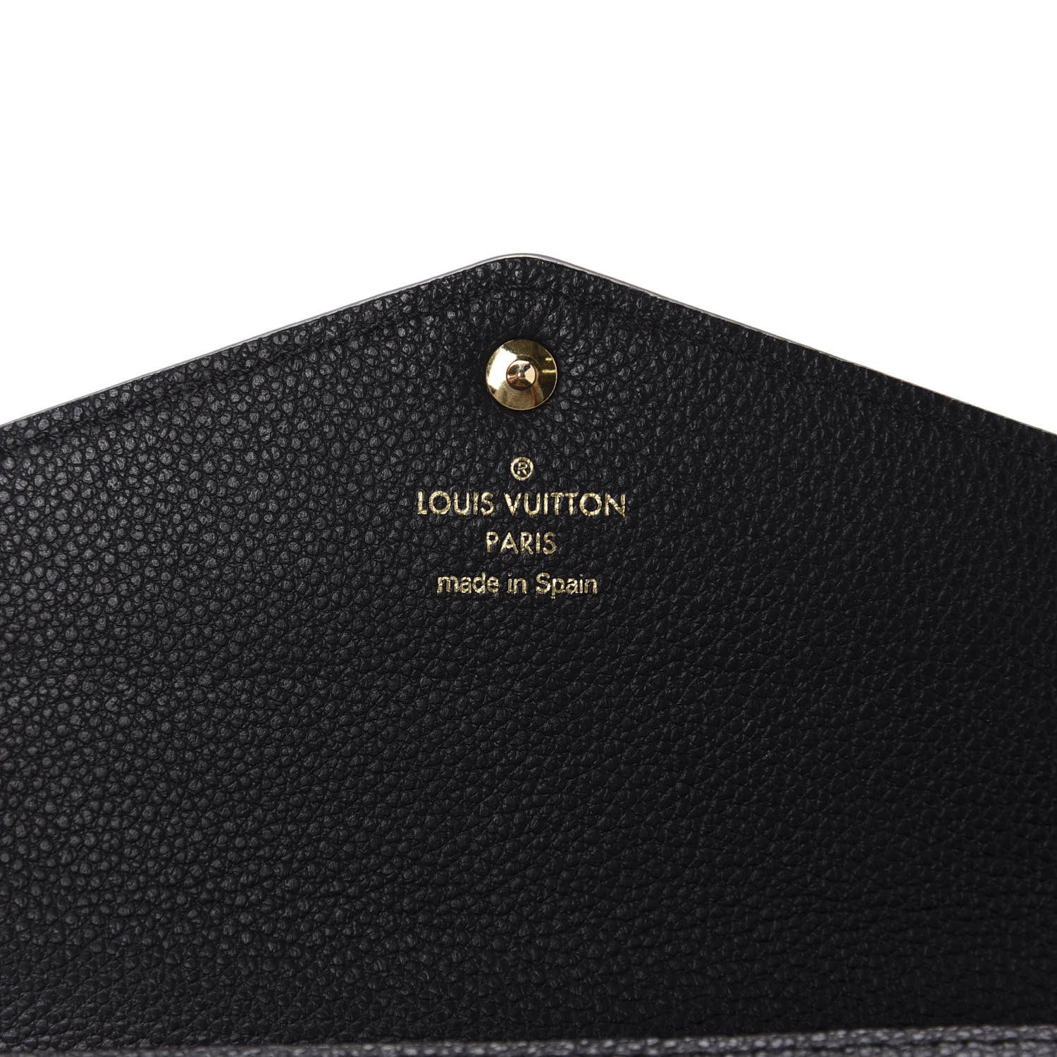 Louis Vuitton Empreinte Sarah Wallet NM Black 6 of 8