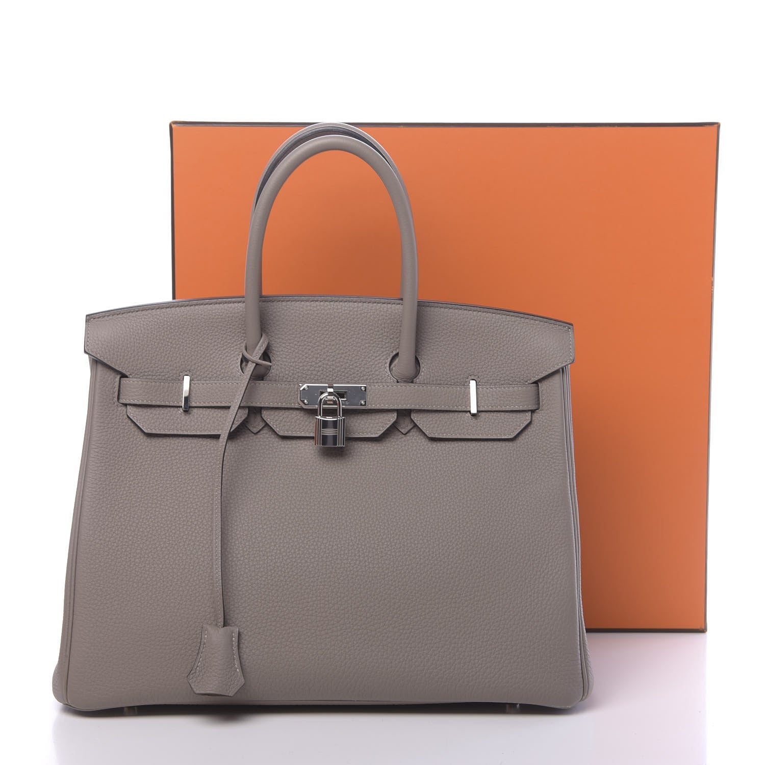 Hermes Togo Birkin 35 Gris Asphalte 15 of 15