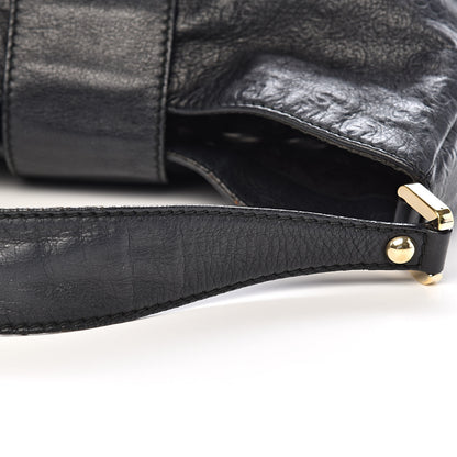 Gucci Guccissima Large New Ladies Web Hobo Black 11 of 20