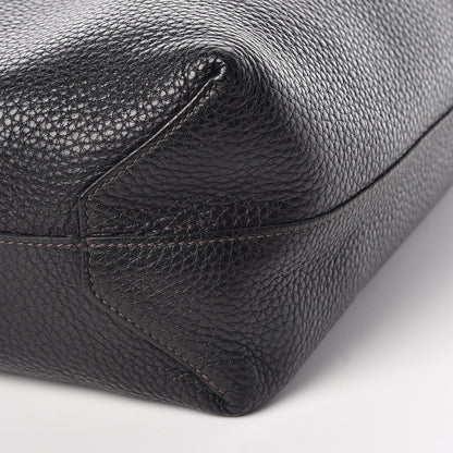 Hermes Taurillon Clemence Double Sens 36 Reversible Tote Black Ebene 18 of 19