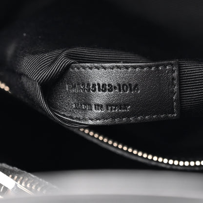 Saint Laurent Python Calfskin Embossed Small Sac de Jour Black 8 of 17