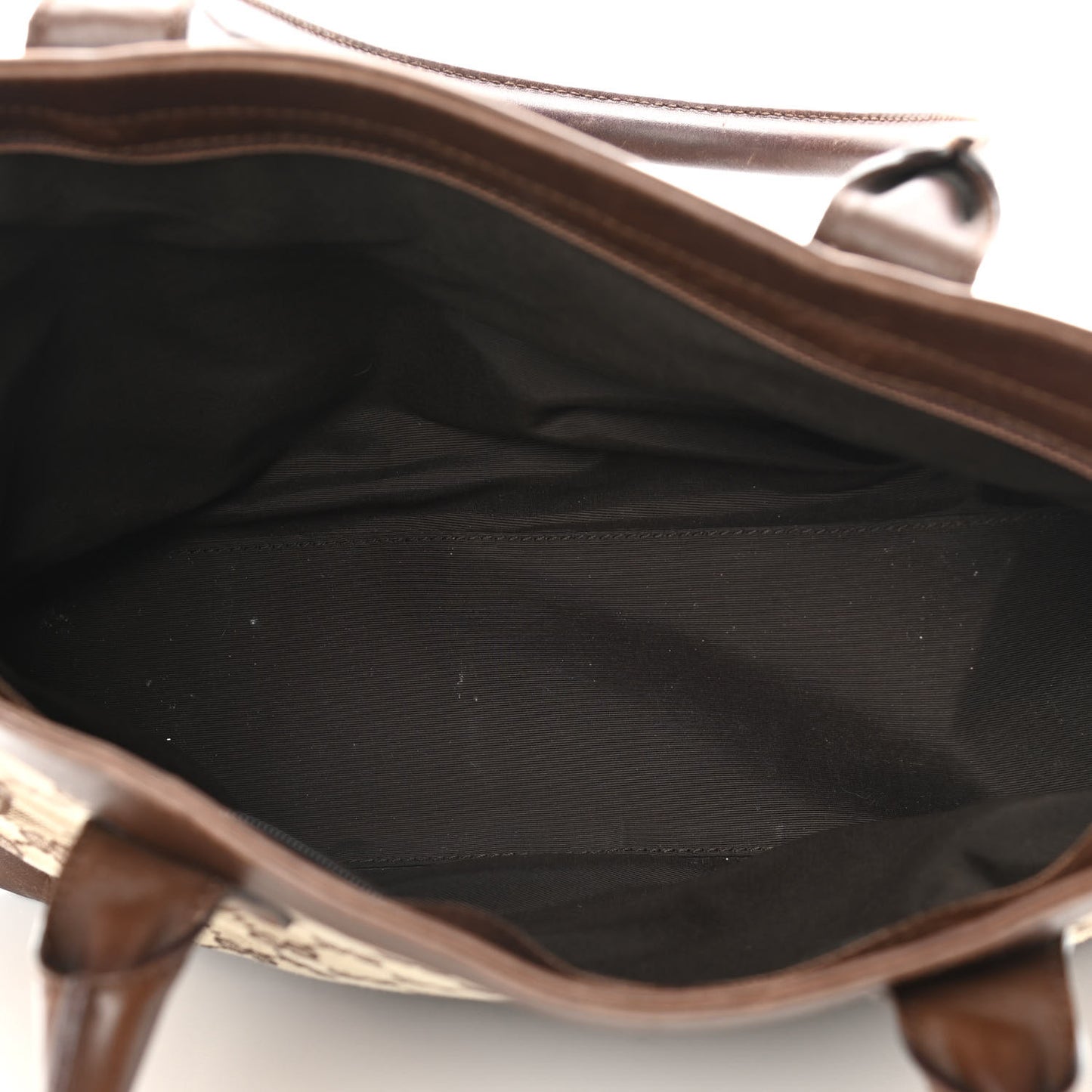 Monogram Tote Brown