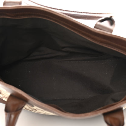 Gucci Monogram Tote Brown 4 of 19
