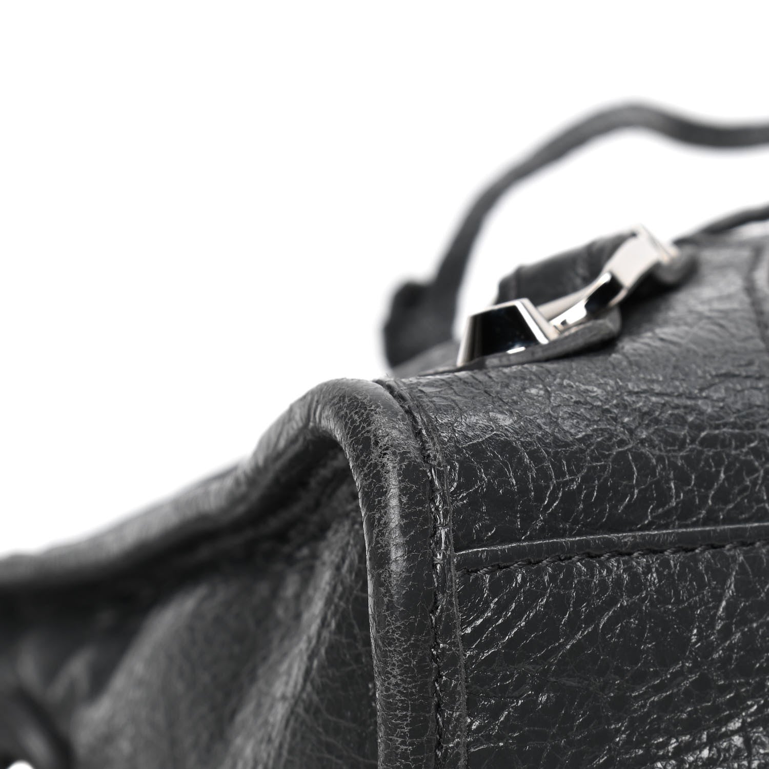 Balenciaga Agneau Classic Silver Hardware S City Gris Fossile 5 of 5