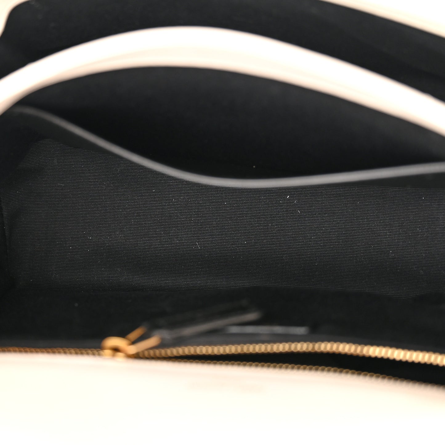Lambskin Matelasse Monogram Medium Niki Chain Satchel Ivory